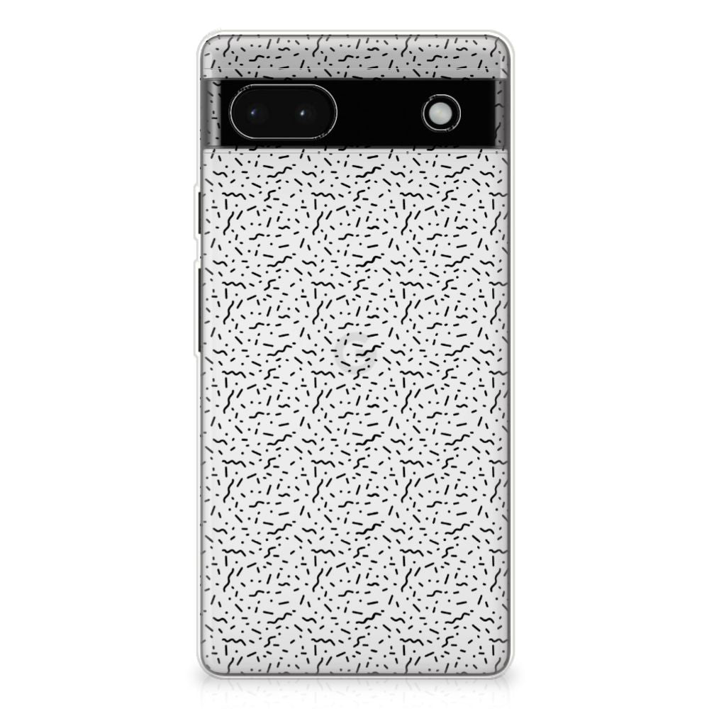 Google Pixel 6A TPU bumper Stripes Dots B2C Telecom
