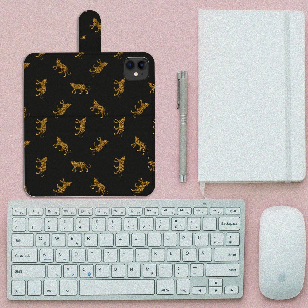 Telefoonhoesje met Pasjes voor Apple iPhone 11 Leopards