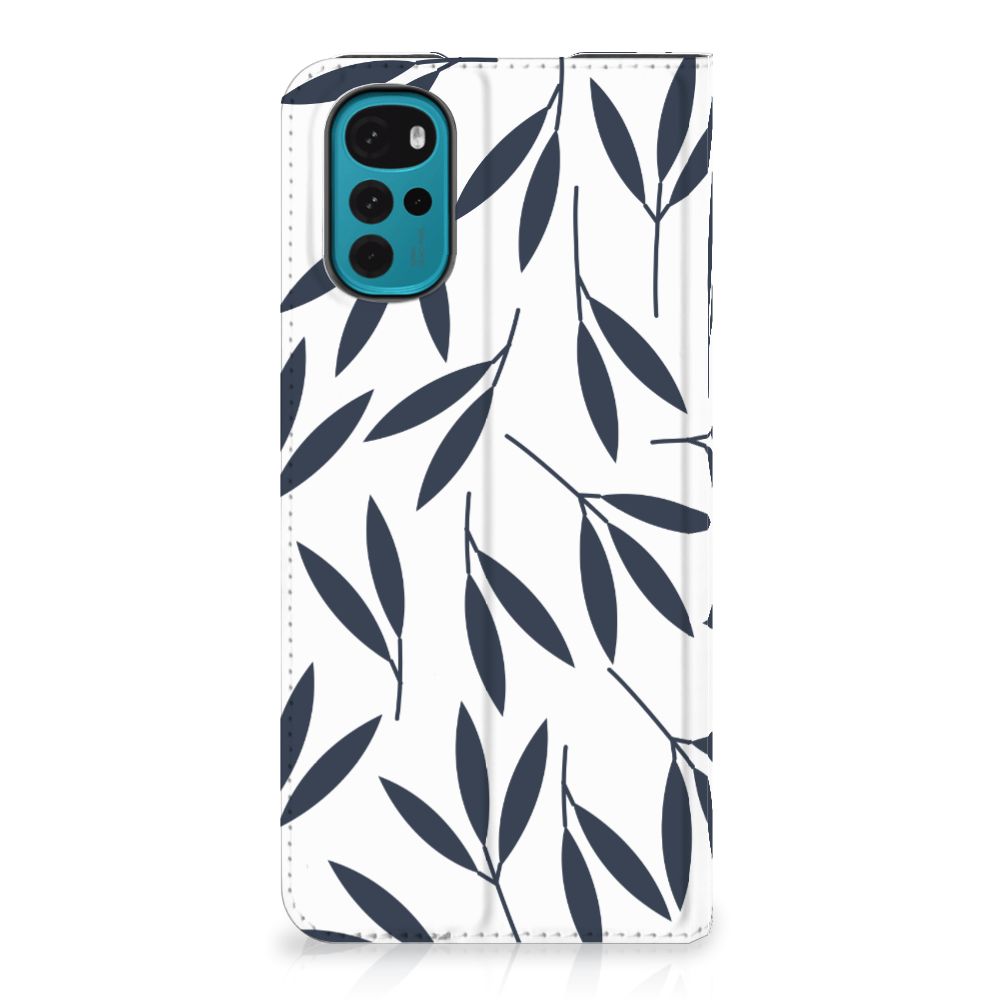 Motorola Moto G22 Smart Cover Leaves Blue - B2C Telecom
