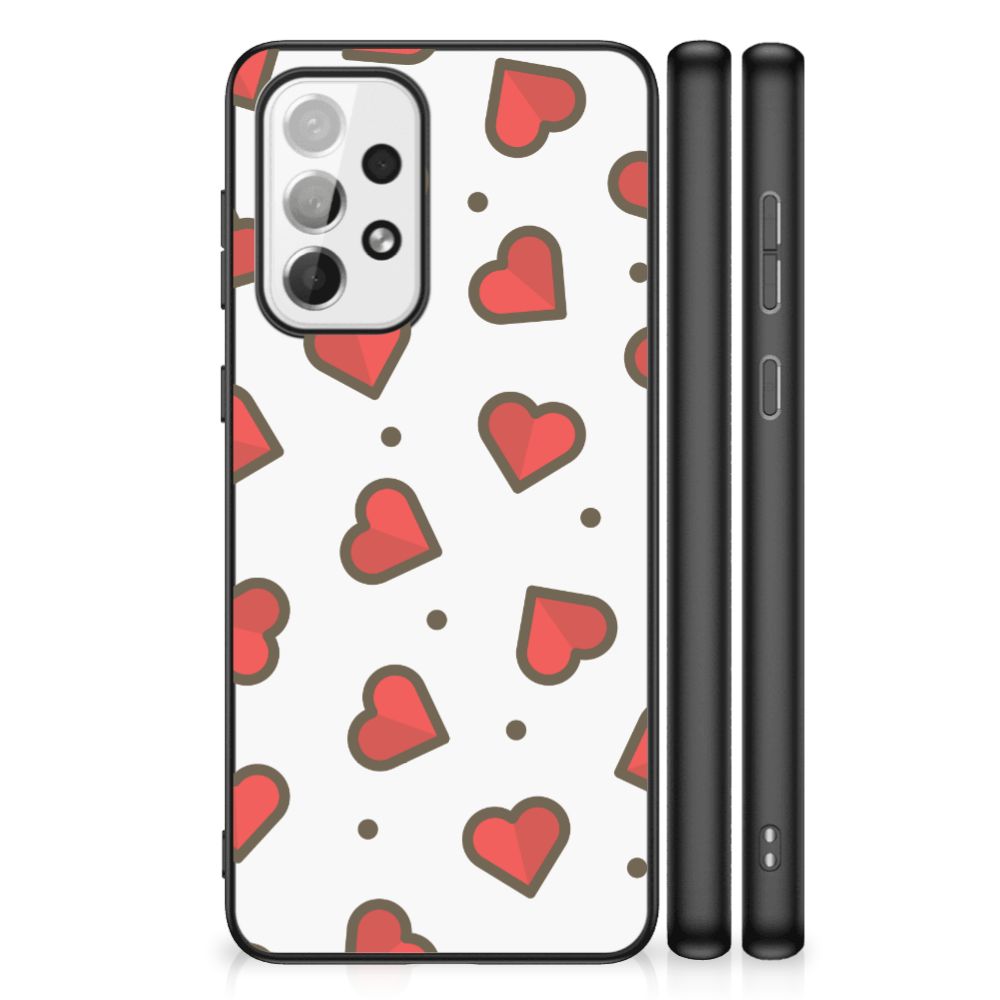 Samsung Galaxy A73 Back Case Hearts B2C Telecom