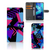 Motorola G8 Power Lite Book Case Funky Triangle