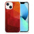 Shockproof Case voor iPhone 13 Polygon Red