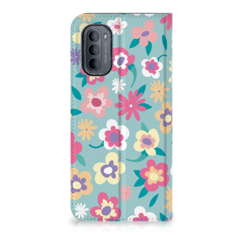 Motorola Moto G31 | G41 Smart Cover Flower Power - B2C Telecom