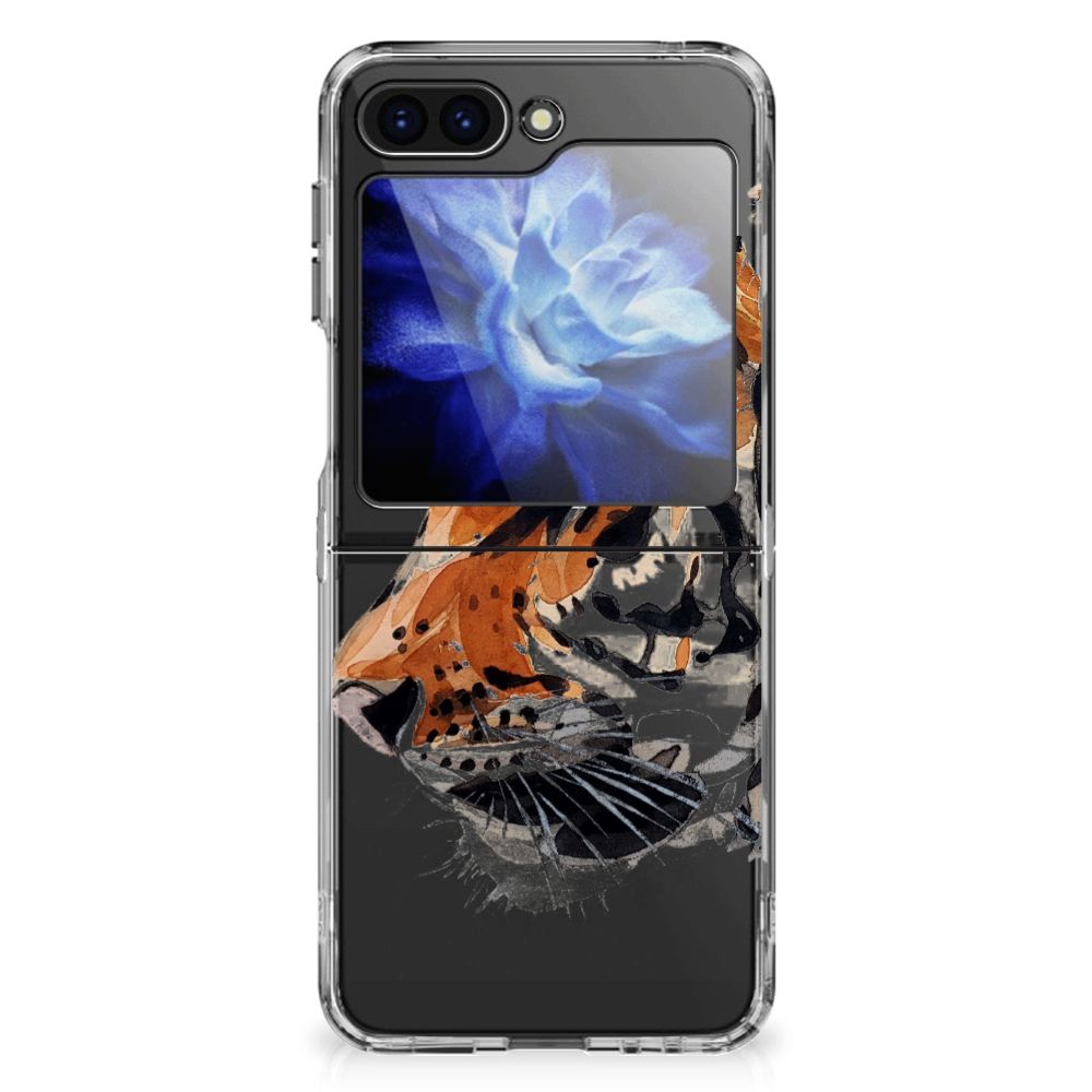 Hoesje maken Samsung Galaxy Z Flip 6 Watercolor Tiger