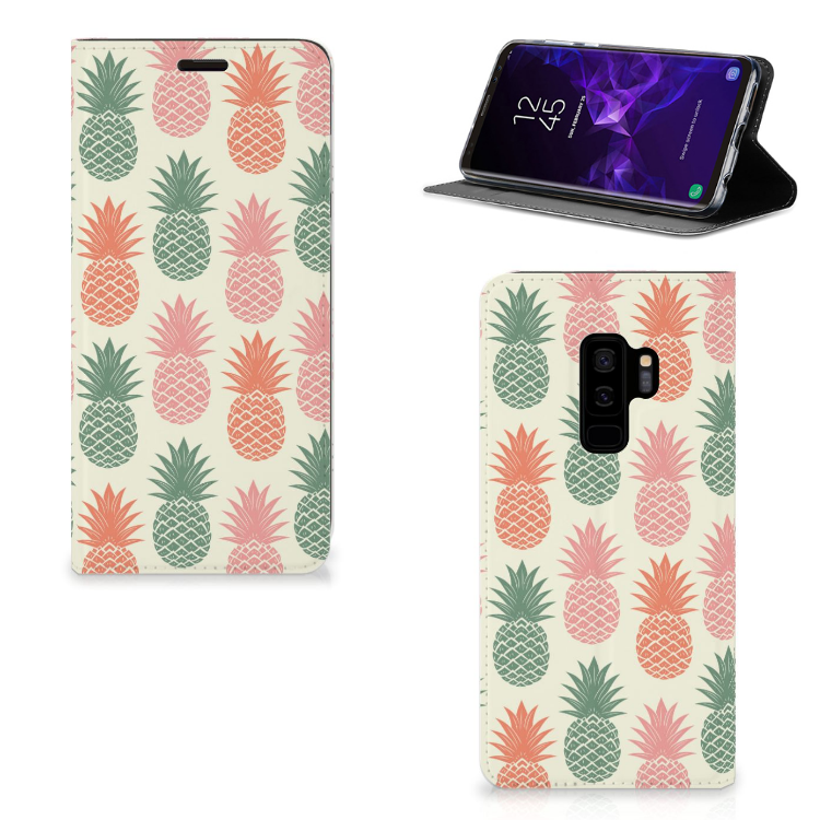 Samsung Galaxy S9 Plus Flip Style Cover Ananas