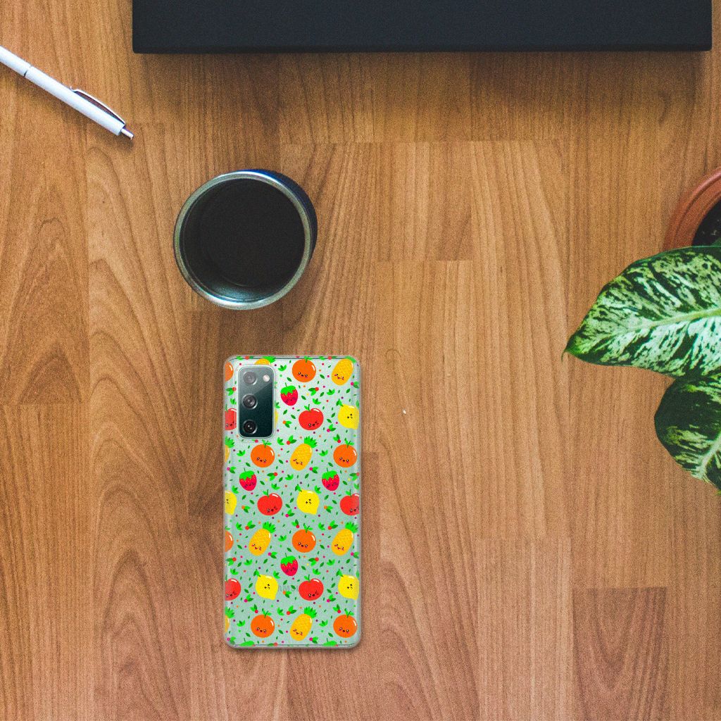 Samsung Galaxy S20 FE Siliconen Case Fruits B2C Telecom