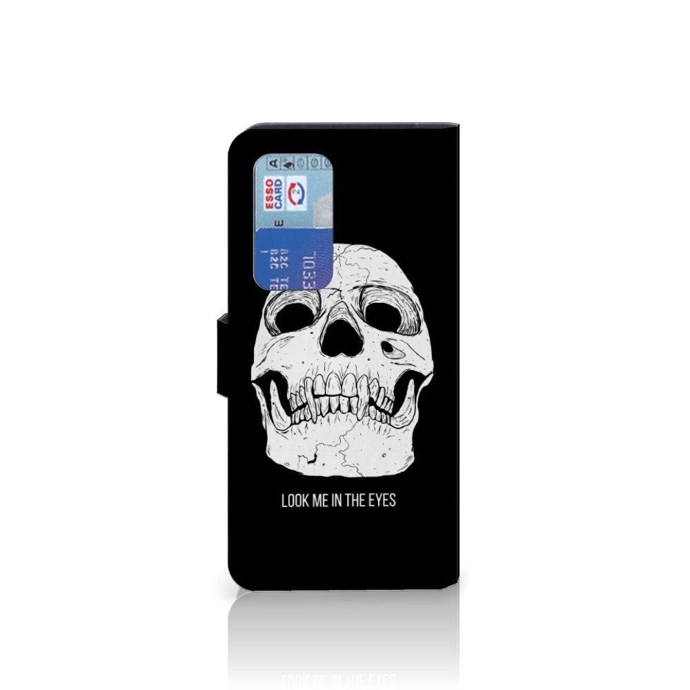 Telefoonhoesje met Naam Huawei P40 Pro Skull Eyes