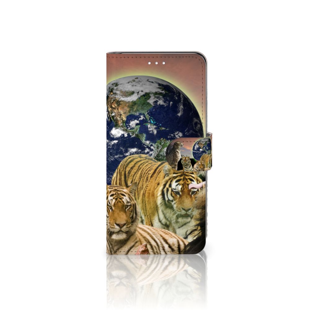 Samsung Galaxy S21 Telefoonhoesje met Pasjes Roofdieren