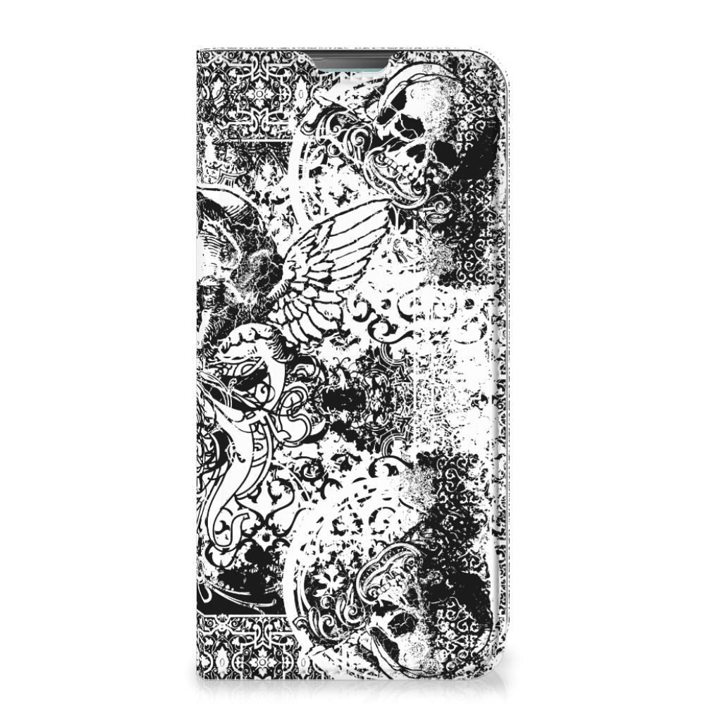 Mobiel BookCase Nokia 3.4 Skulls Angel - B2C Telecom