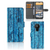 Nokia 5.3 Book Style Case Wood Blue