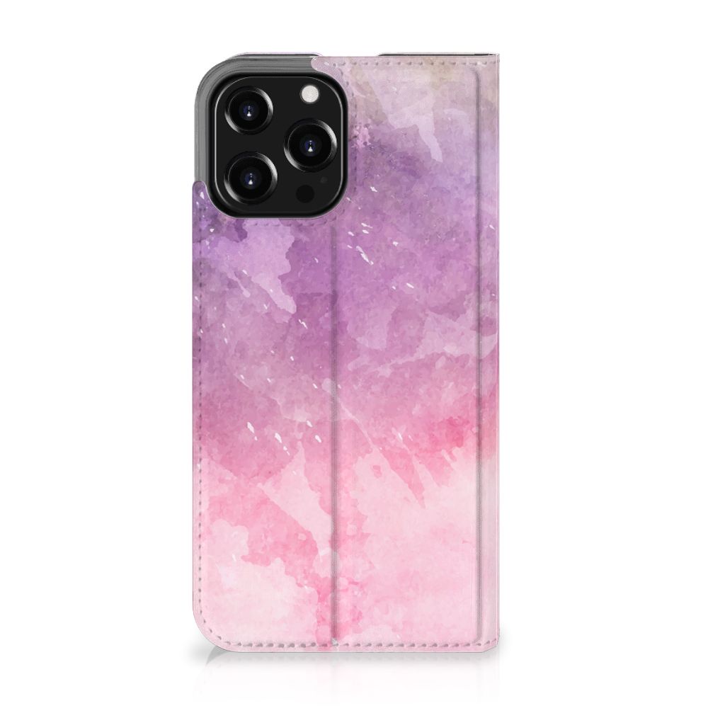 Bookcase iPhone 13 Pro Max Pink Purple Paint - B2C Telecom