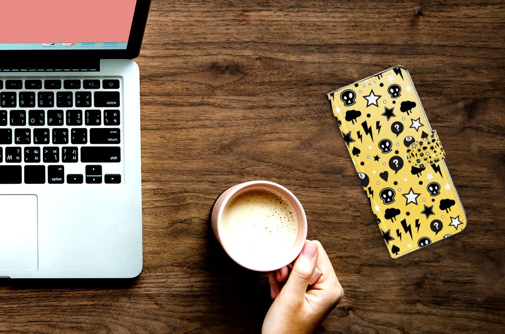 Telefoonhoesje met Naam Samsung Galaxy S20 Ultra Punk Geel