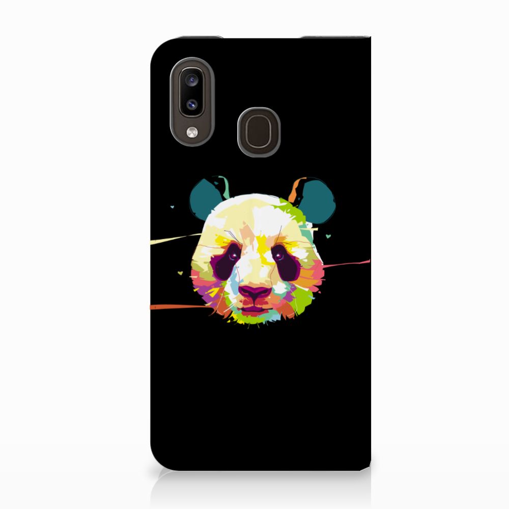 Samsung Galaxy A30 Magnet Case Panda Color