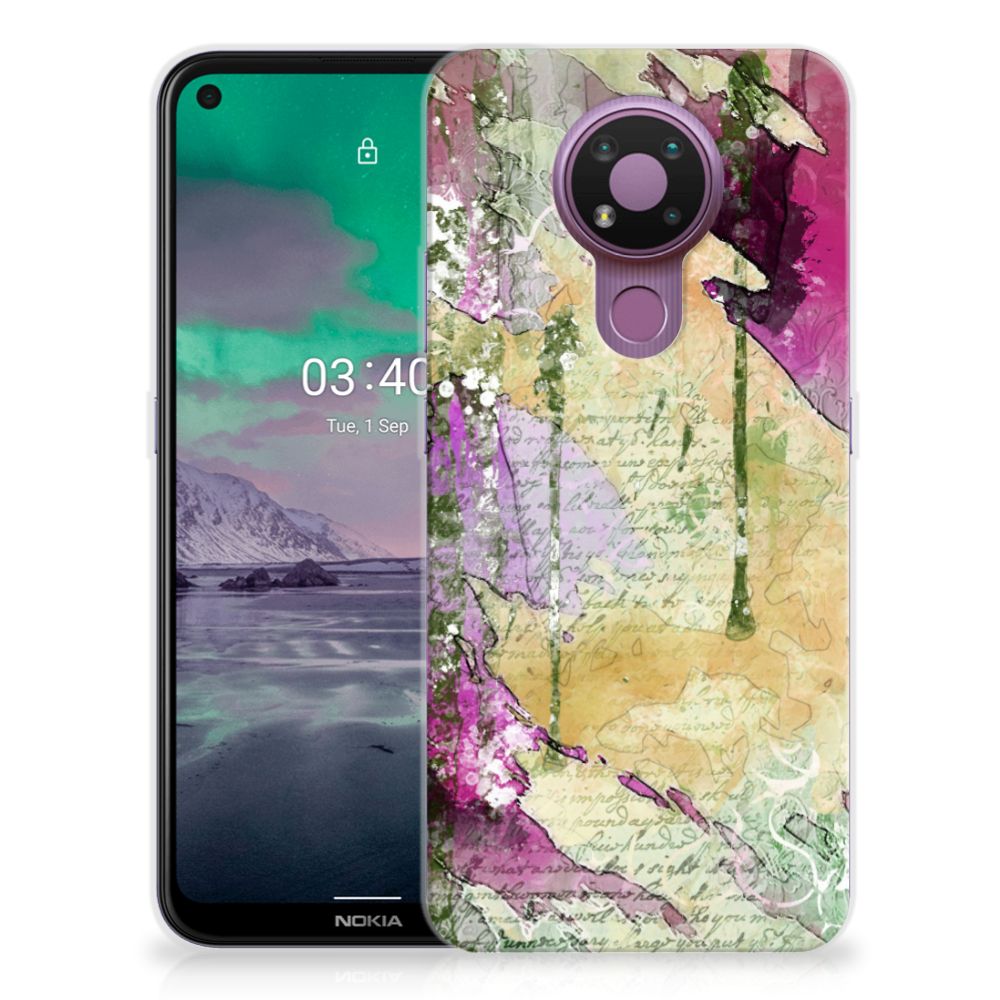 Hoesje maken Nokia 3.4 Letter Painting