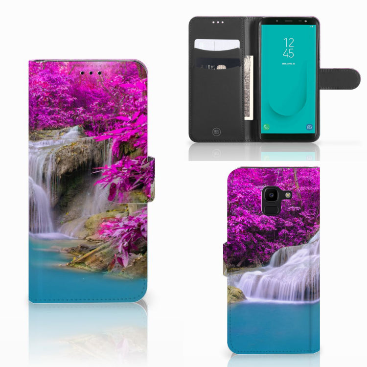 Samsung Galaxy J6 2018 Flip Cover Waterval