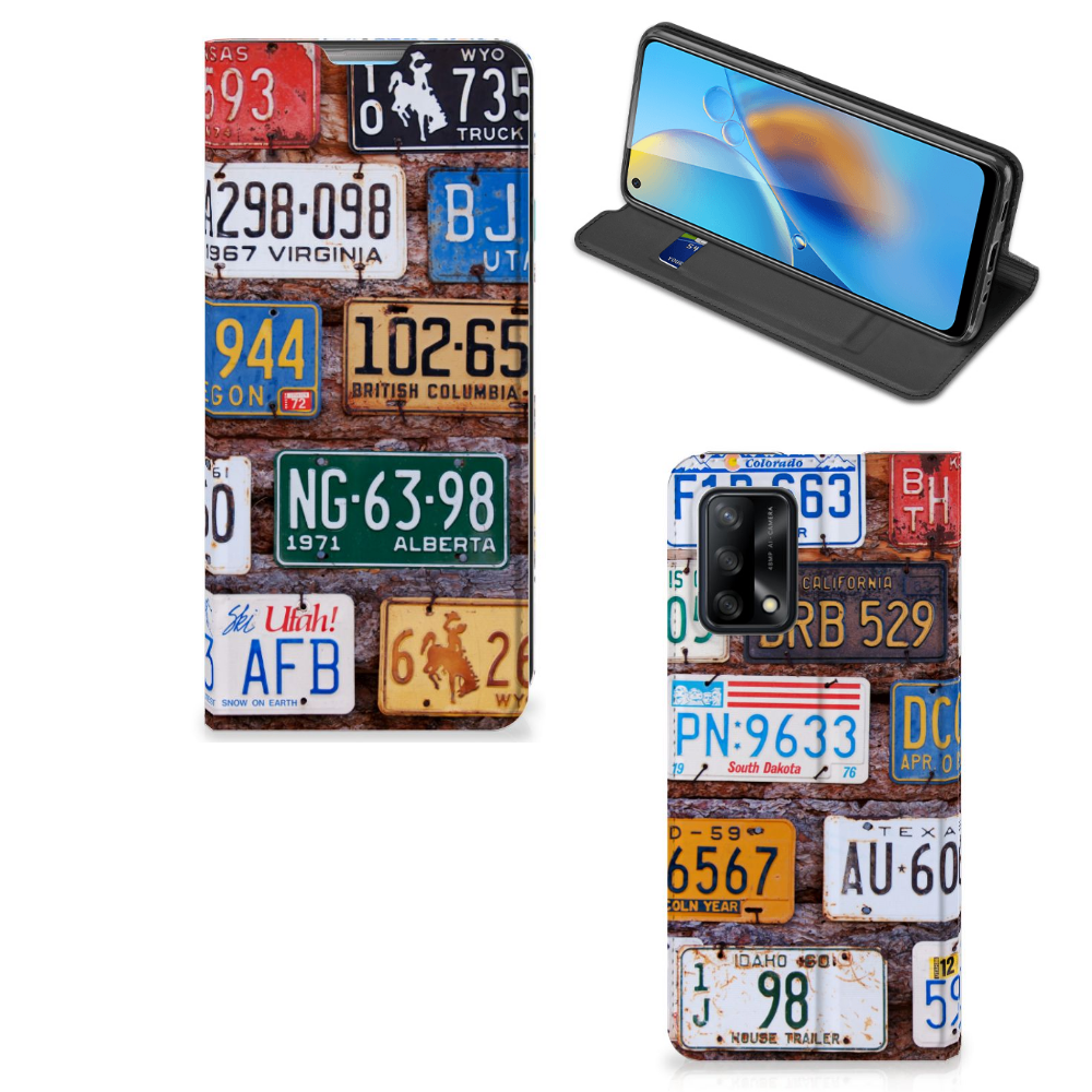 OPPO A74 4G Stand Case Kentekenplaten - B2C Telecom