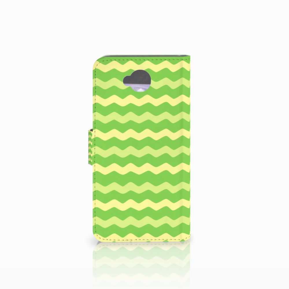 Microsoft Lumia 650 Telefoon Hoesje Waves Green