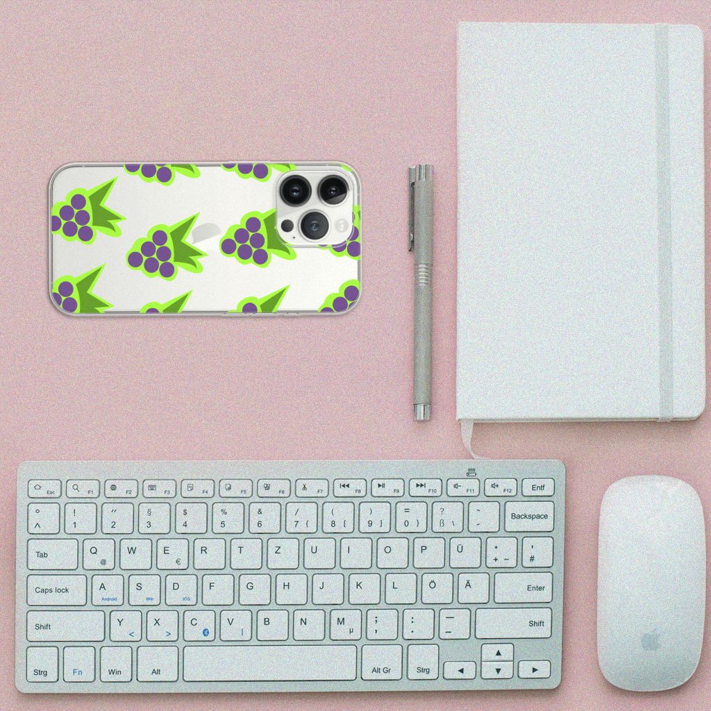 iPhone 13 Pro Max Siliconen Case Druiven B2C Telecom