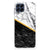 Samsung Galaxy M53 Anti-Shock Hoesje Marmer Wit Zwart - Origineel Cadeau Man B2C Telecom