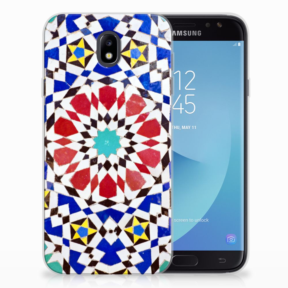 Samsung Galaxy J7 2017 | J7 Pro TPU Siliconen Hoesje Mozaïek