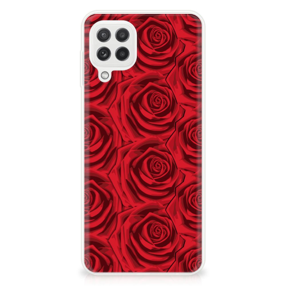 Samsung Galaxy A22 4G | M22 TPU Case Red Roses
