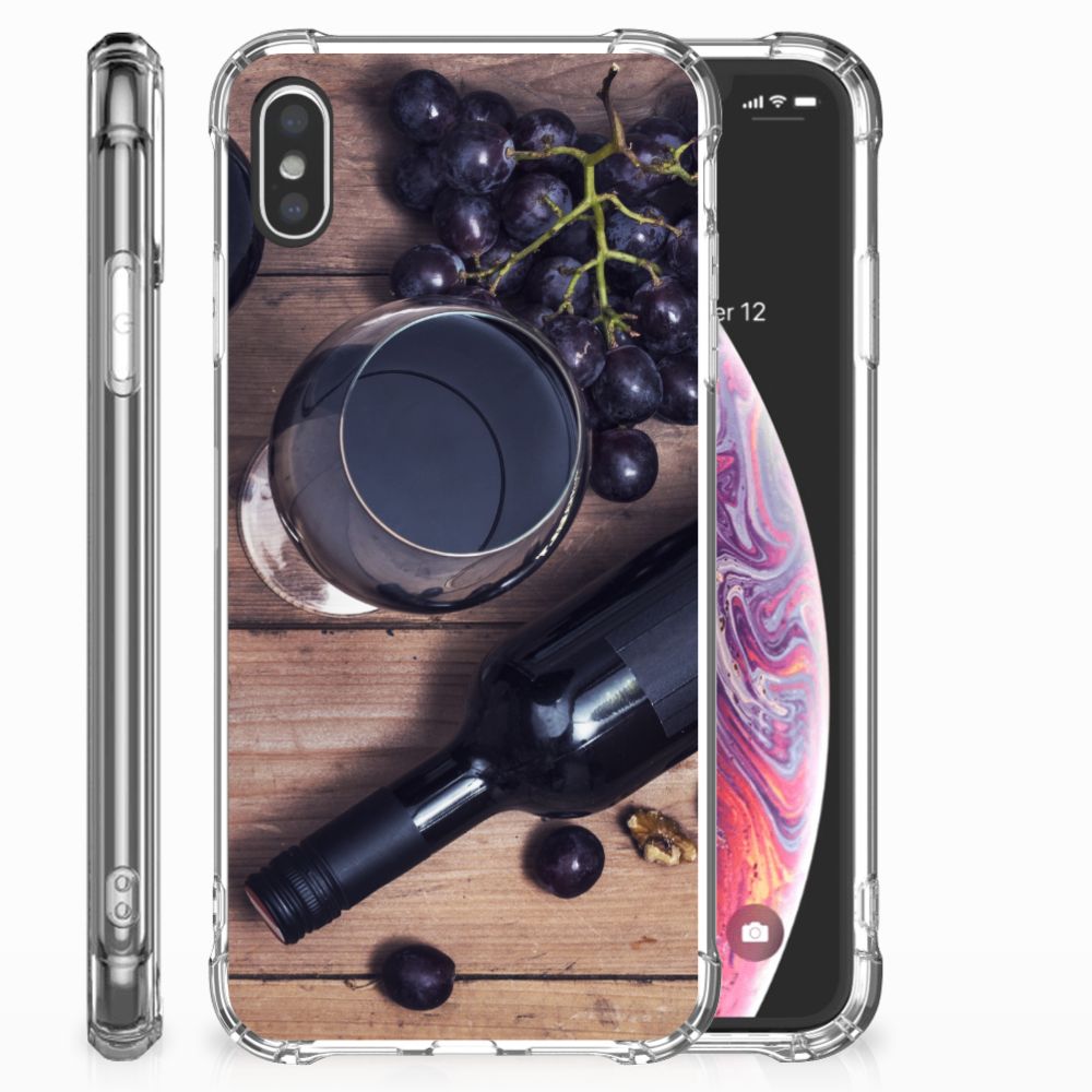 Apple iPhone Xs Max Beschermhoes Wijn