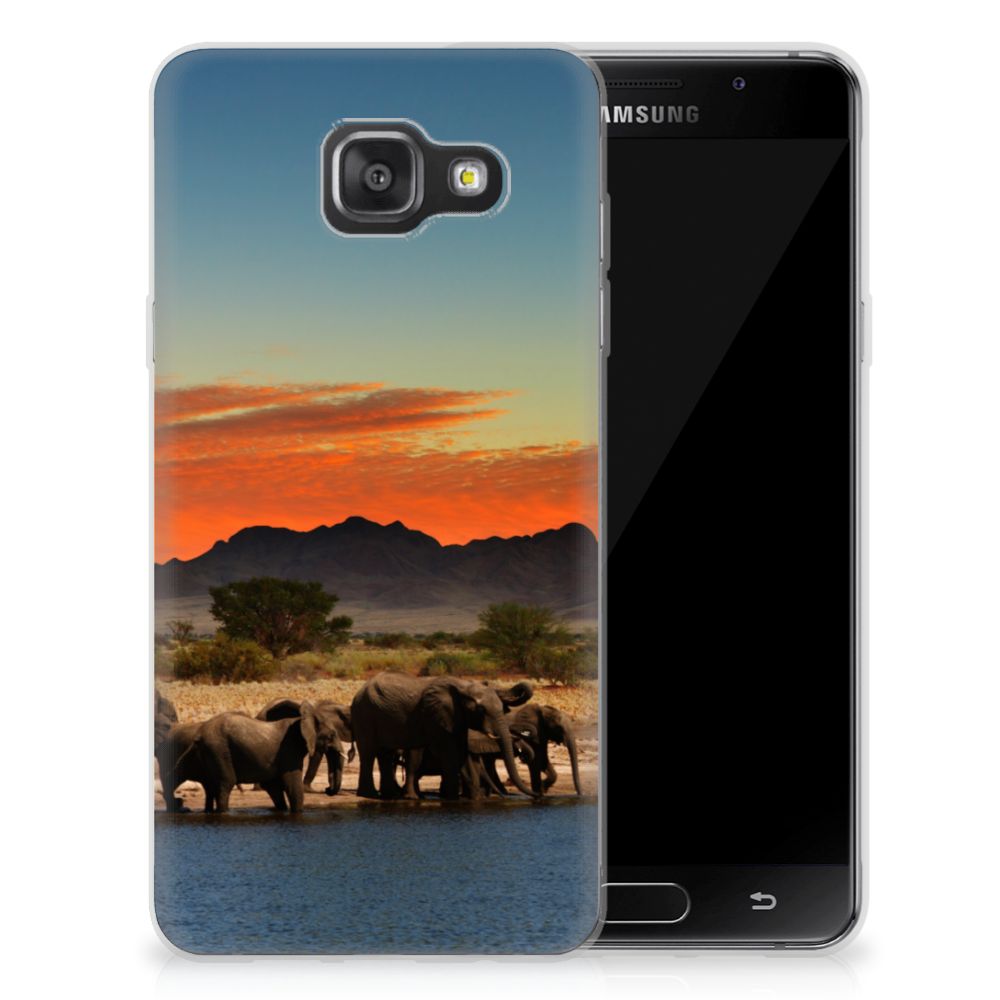 Samsung Galaxy A3 2016 TPU Hoesje Olifanten