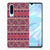 Huawei P30 TPU bumper Aztec Paars