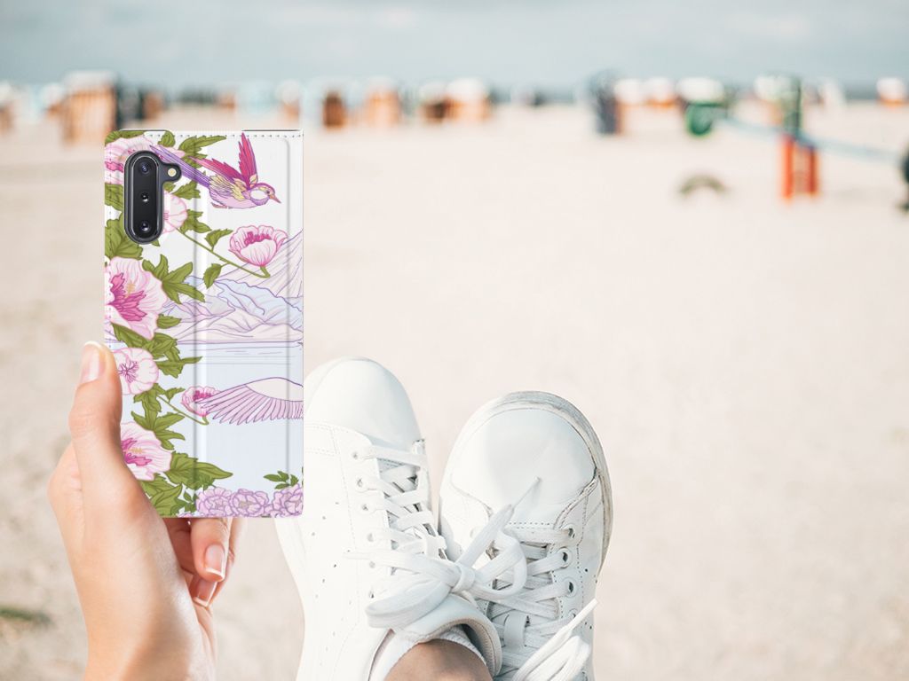 Samsung Galaxy Note 10 Hoesje maken Bird Standing