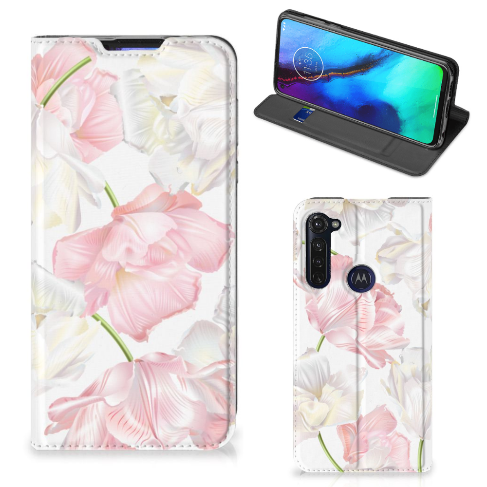 Motorola Moto G Pro Smart Cover Lovely Flowers - B2C Telecom