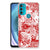 Silicone Back Case Motorola Moto G71 5G Angel Skull Rood