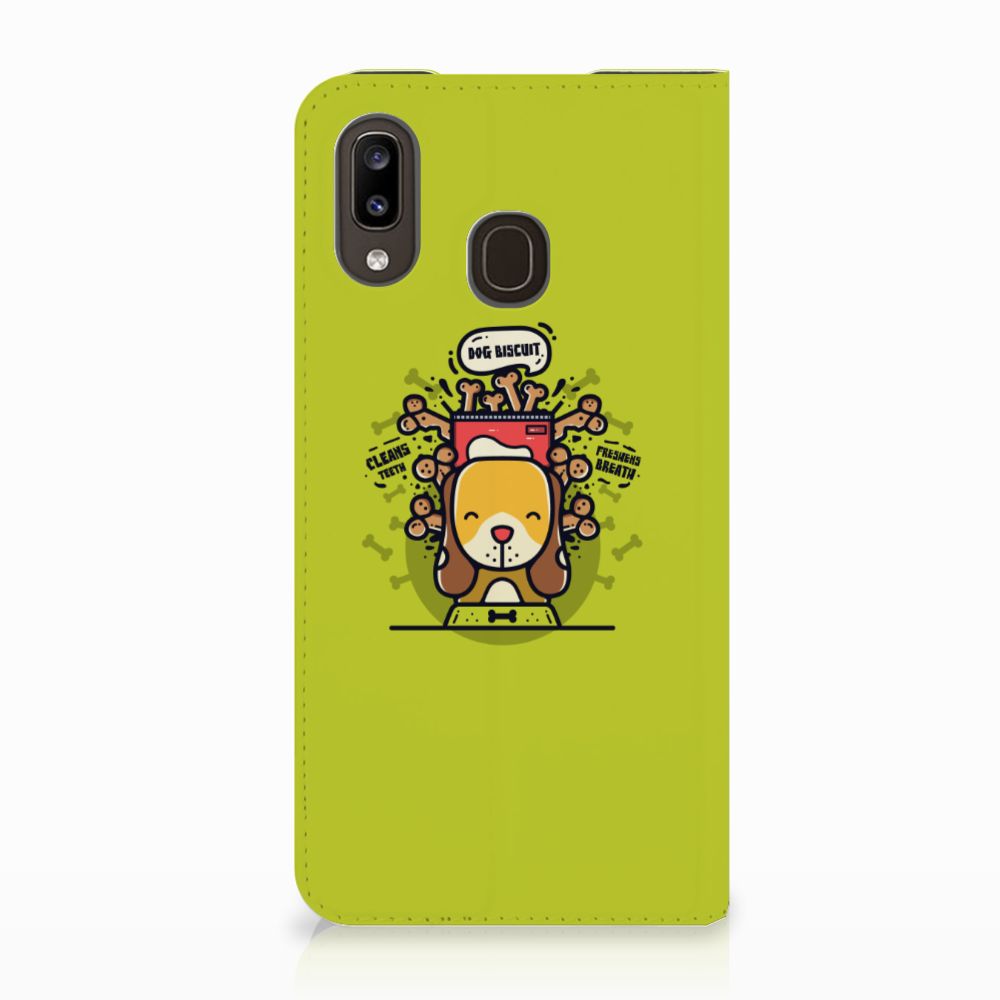 Samsung Galaxy A30 Magnet Case Doggy Biscuit