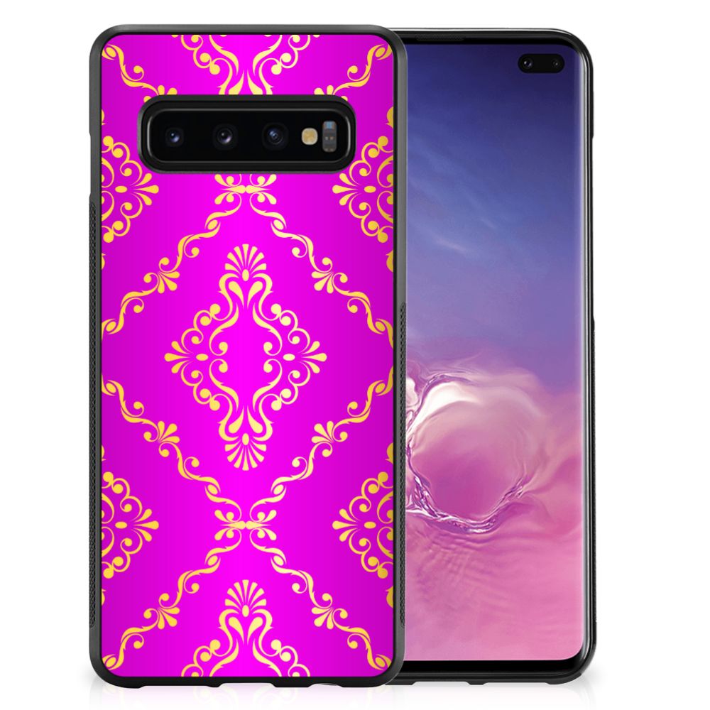 Hoesje TPU Samsung Galaxy S10+ Barok Roze