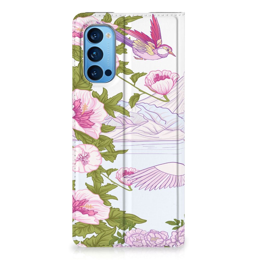 OPPO Reno4 Pro 5G Hoesje maken Bird Standing - B2C Telecom