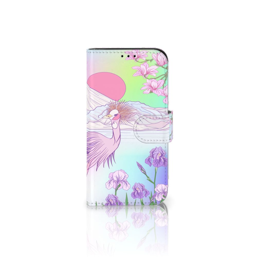 iPhone 13 Mini Telefoonhoesje met Pasjes Bird