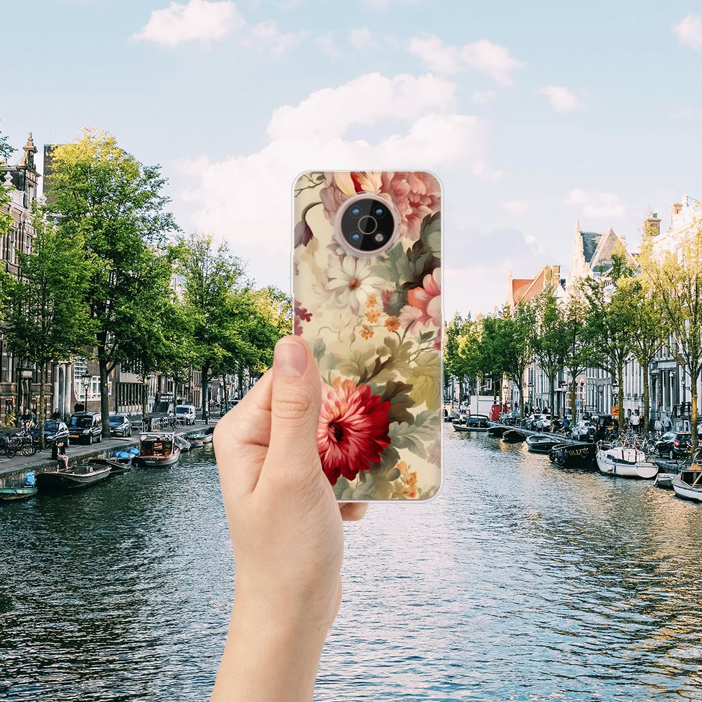 TPU Case voor Nokia G50 Bloemen