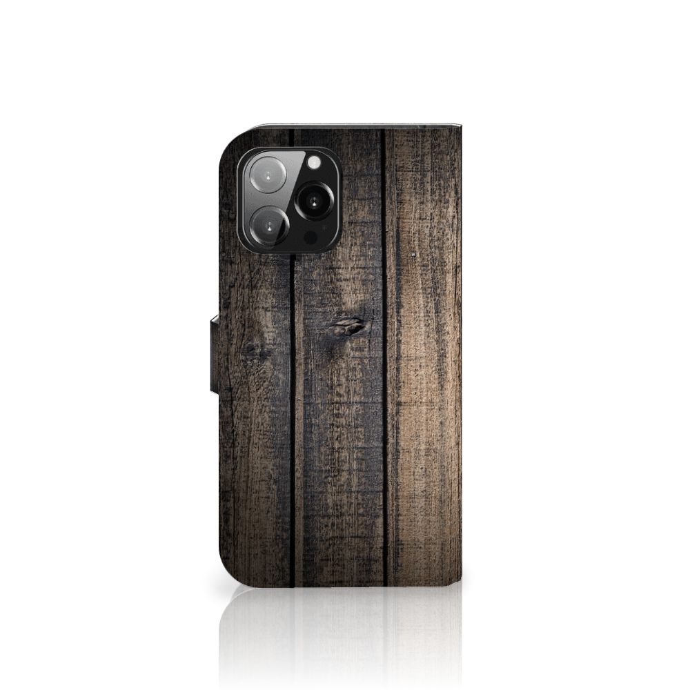 iPhone 13 Pro Max Book Style Case Steigerhout