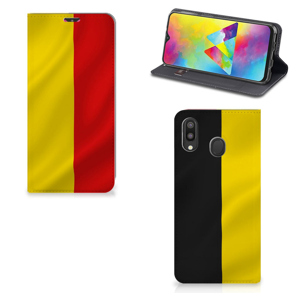 Samsung Galaxy M20 Standcase Belgische Vlag