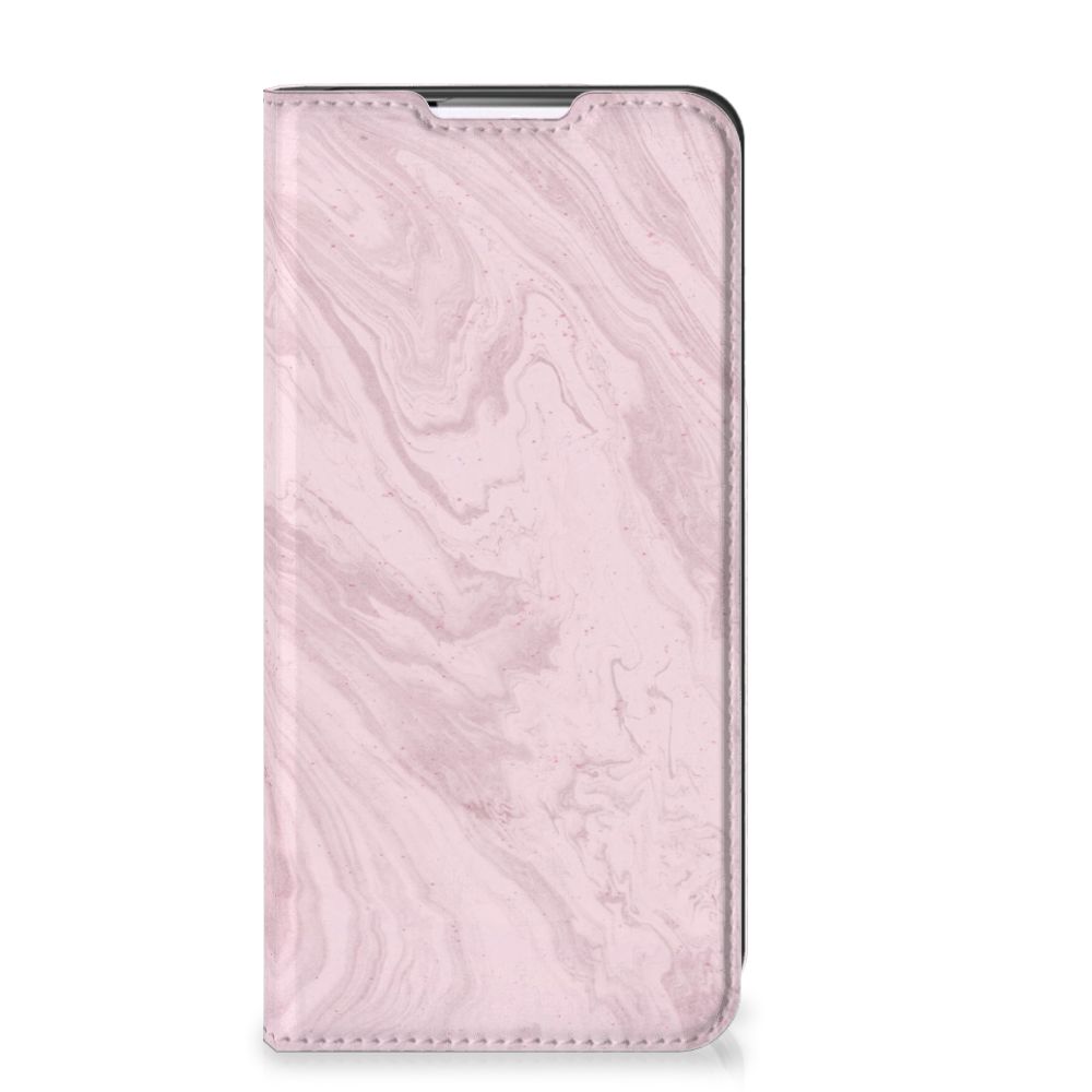 Samsung Galaxy S22 Plus Standcase Marble Pink - Origineel Cadeau Vriendin