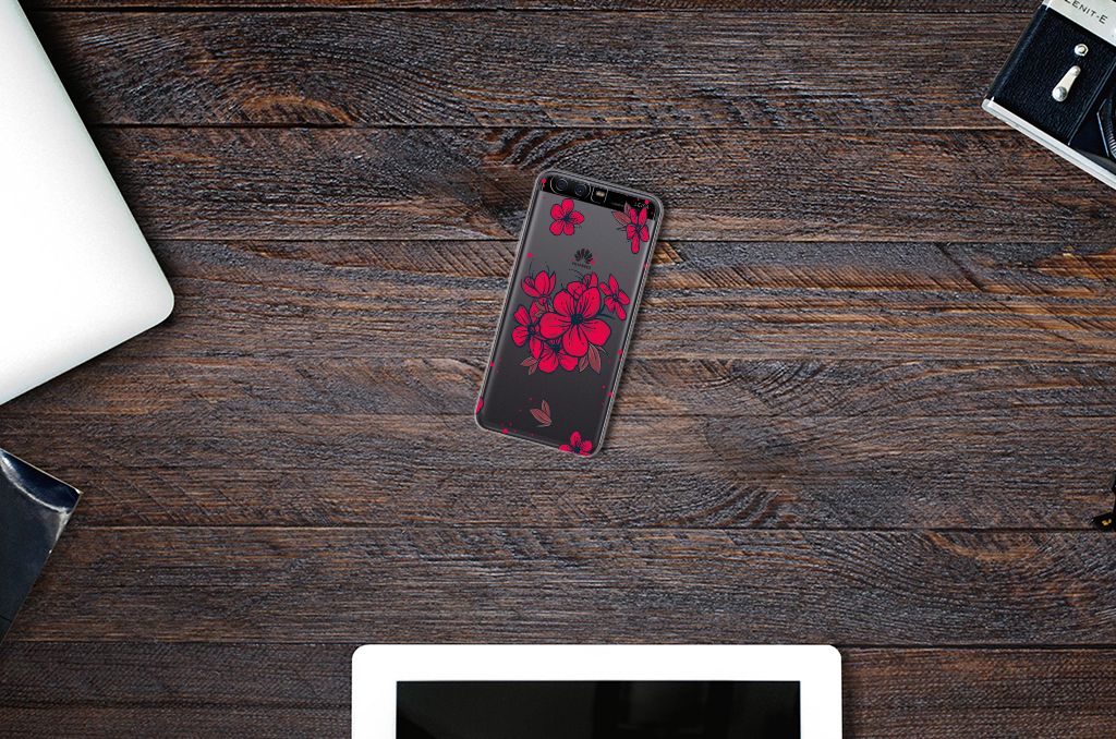 Huawei P10 TPU Case Blossom Red