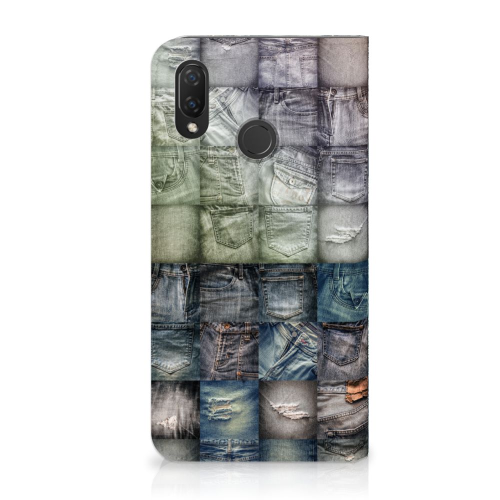 Hippe Standcase Huawei P Smart Plus Spijkerbroeken