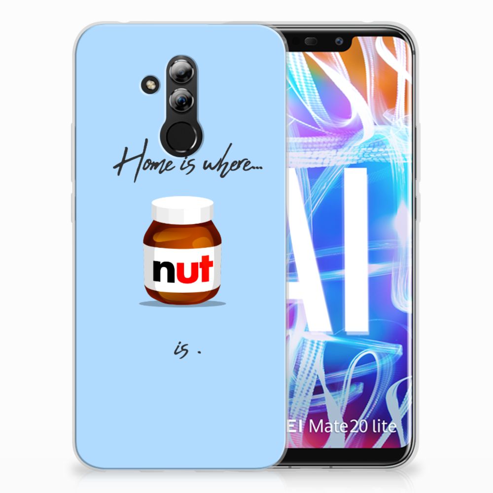 Huawei Mate 20 Lite Siliconen Case Nut Home