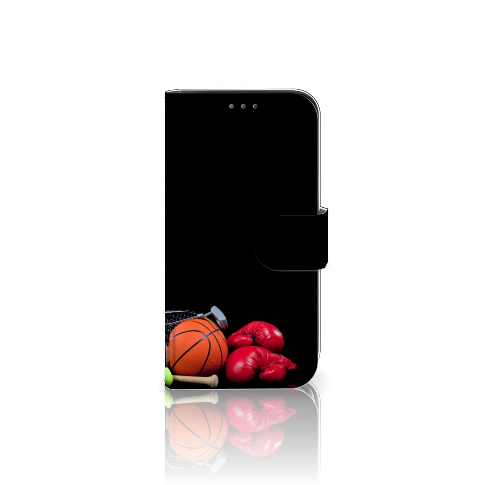 Apple iPhone 12 Mini Wallet Case met Pasjes Sports
