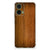 Motorola Moto G35 Stevig Telefoonhoesje Donker Hout