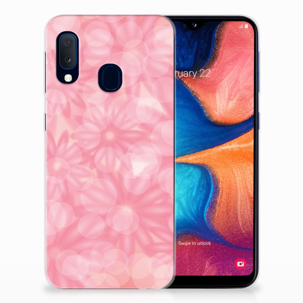 Samsung Galaxy A20e TPU Case Spring Flowers