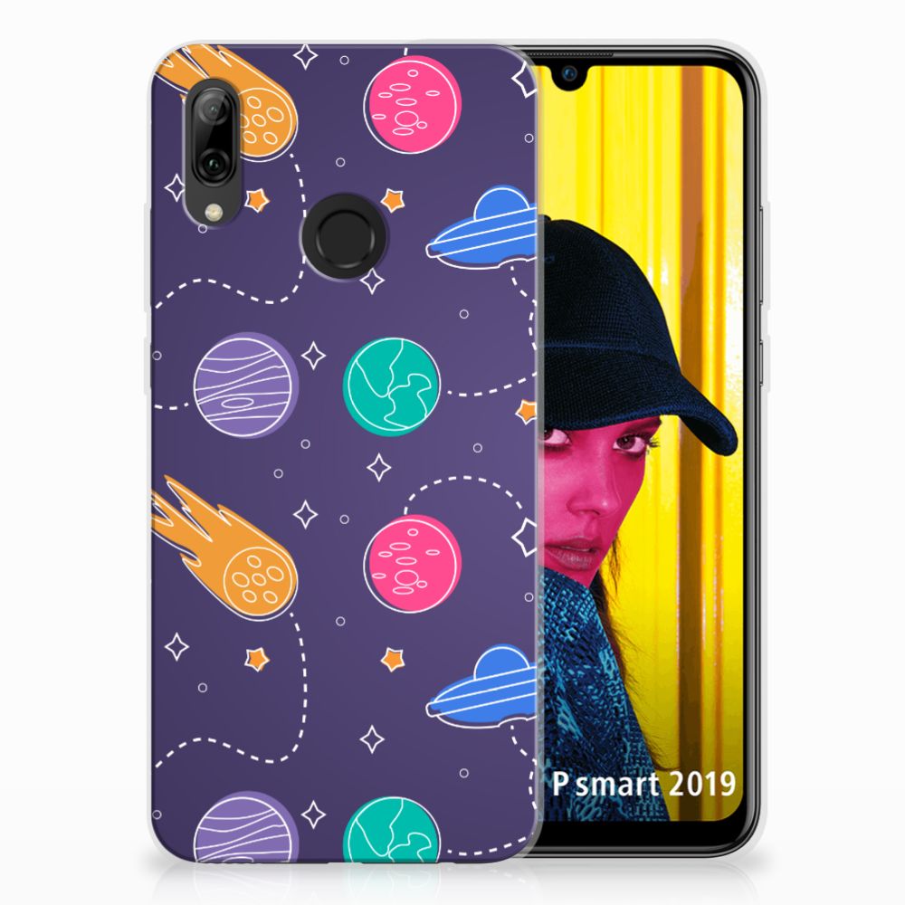 Huawei P Smart 2019 Silicone Back Cover Space