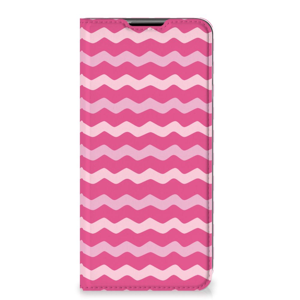 Samsung Galaxy A32 5G Hoesje met Magneet Waves Pink - B2C Telecom