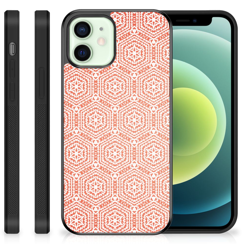 iPhone 12 Mini Bumper Case Pattern Orange B2C Telecom