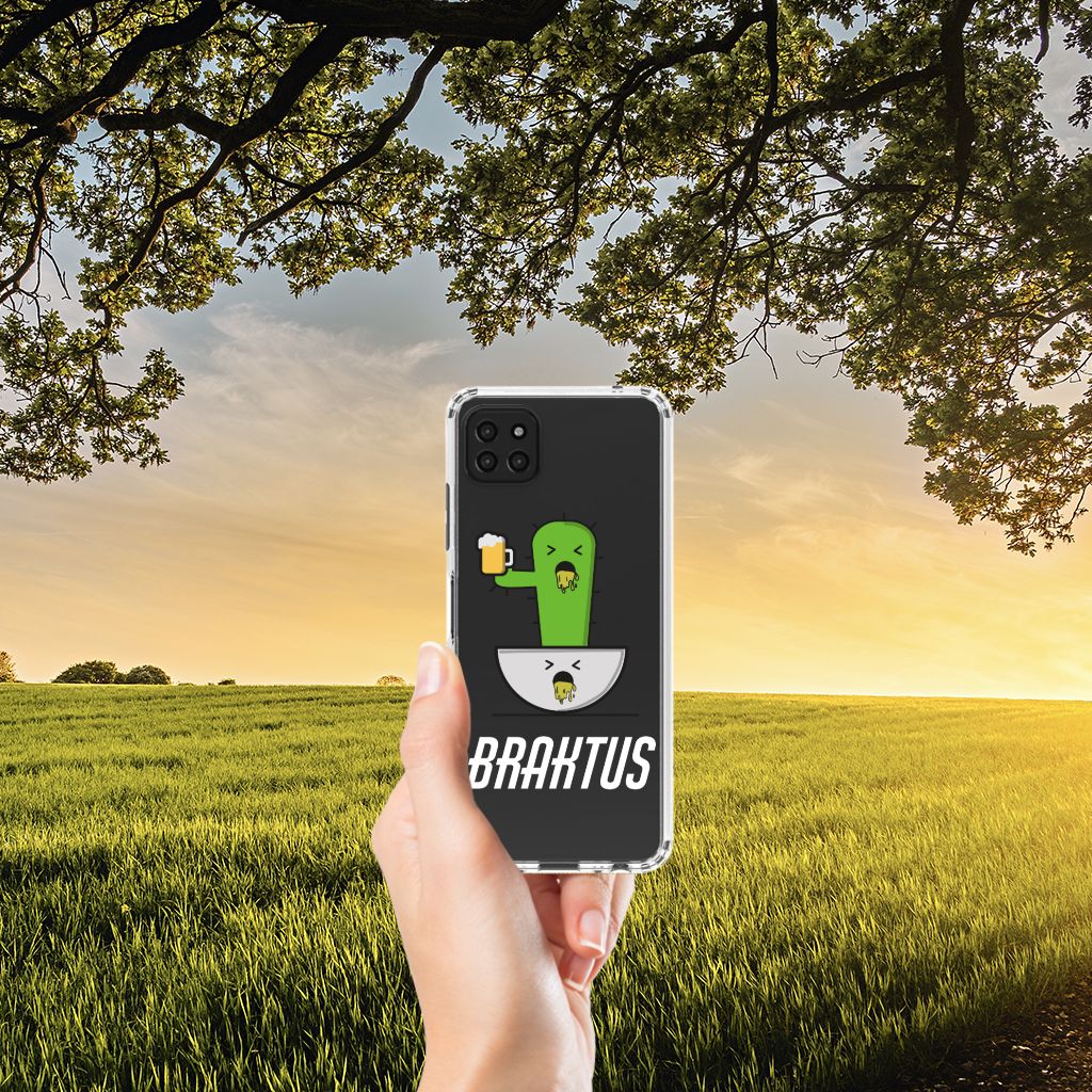 Samsung Galaxy A22 5G Stevig Bumper Hoesje Braktus B2C Telecom
