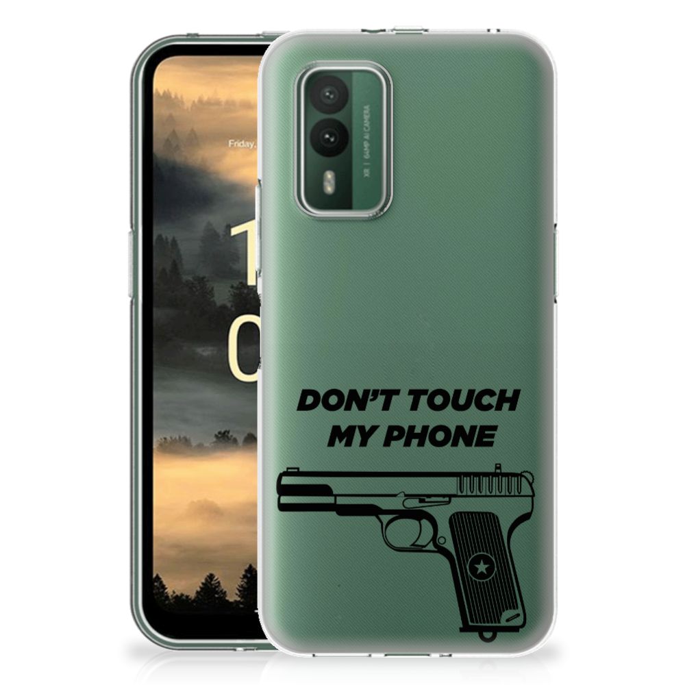 Nokia XR21 Silicone-hoesje Pistol DTMP